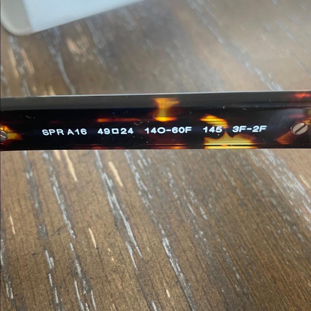 Prada Brown Tortoise Sunglasses - Picture 5 of 5